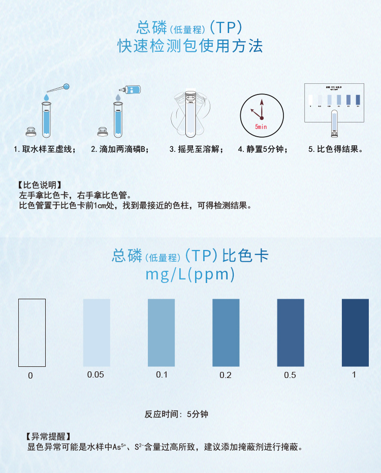 總磷快速檢測包